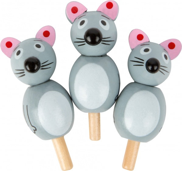 gezelschapsspel Solitaire Kaas junior 20 cm geel/grijs