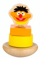 houten stapelfiguur Sesamstraat Ernie 9 cm