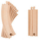 houten treinset Sesamstraat 27-delig