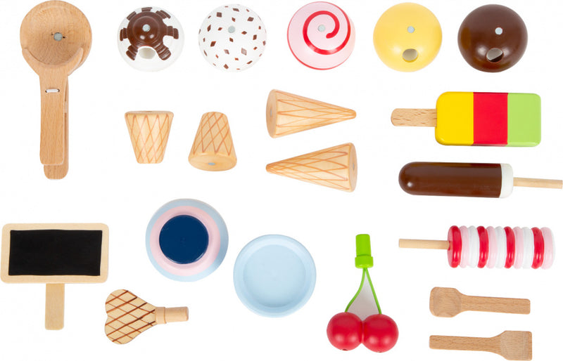 Small Foot  -  Houten IJskraam, 21dlg.