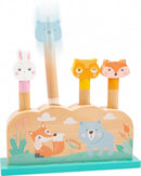 Small Foot - Houten Motoriek Vorm Insteekspel Bosdieren, 5dlg.