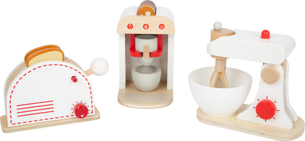 Small Foot - Houten keukenapparatenset, Set van 3