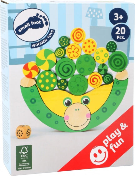 Small Foot - Houten Balansspel Kikker, 20dlg.