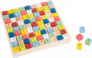 Houten Abacus Rekensommen