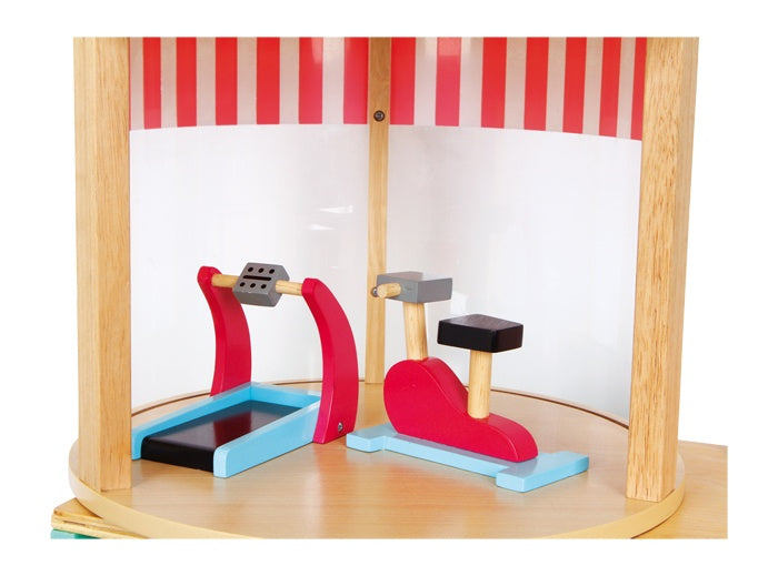 poppenhuis compleet 24-delig