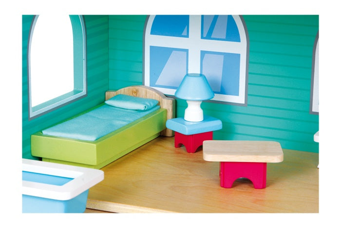 poppenhuis compleet 24-delig