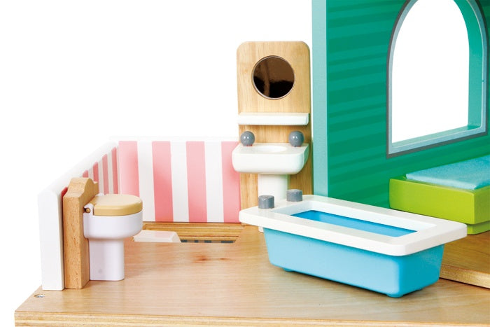 poppenhuis compleet 24-delig