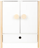 Small Foot - Houten Poppen Kledingkast Little Button met Hangers , 3dlg.