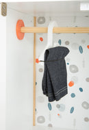 Small Foot - Houten Poppen Kledingkast Little Button met Hangers , 3dlg.