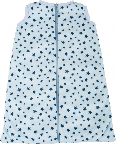 poppenslaapzak meisjes 35-45 cm katoen lichtblauw