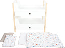 Small Foot - Houten Poppenhoogslaper Little Button met Beddengoed, 6dlg.