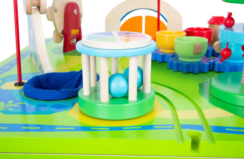 speeltafel pretpark junior 52 cm hout/staal