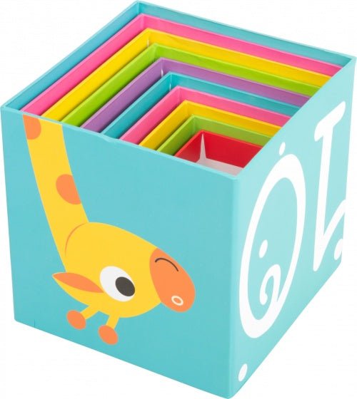 stapelblokken wilde dieren 15 cm