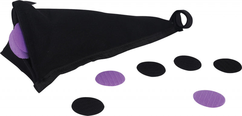 Small Foot - Houten Stofzuiger met Gekleurde Klittenband Stippen, 12dlg.