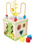 Small Foot - Houten Activiteiten Motoriek Spiraal 5in1