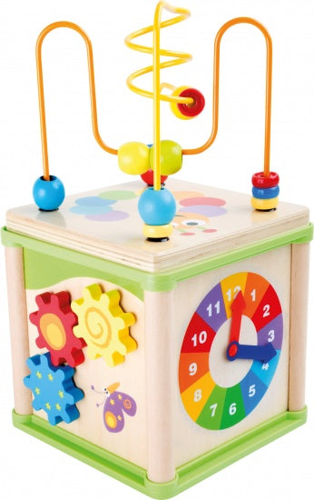 Small Foot - Houten Activiteiten Motoriek Spiraal 5in1