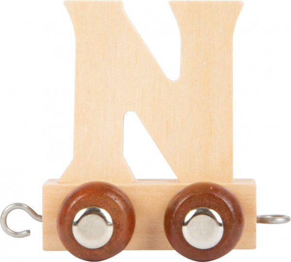 Houten Lettertrein N