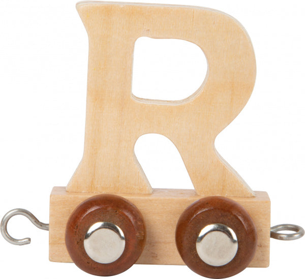 Small Foot - Houten Lettertrein - R - 12 stuks