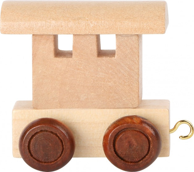 Small Foot - Houten Lettertrein Wagon - 12 stuks