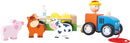 Trekspeelgoed Boer en Dieren 24 x 10 x 10 cm