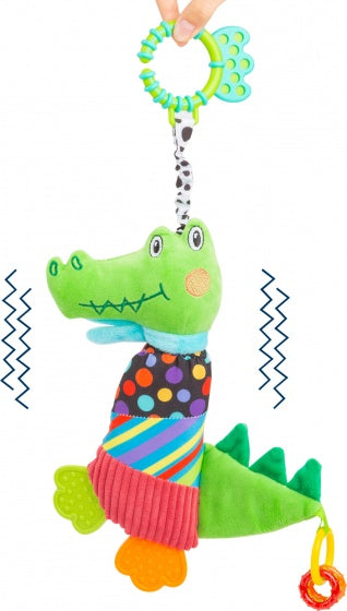 trilfiguur Krokodil Doek junior 33 cm pluche