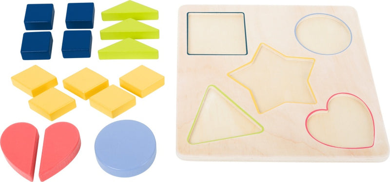 vormenpuzzel junior hout 15 stukjes