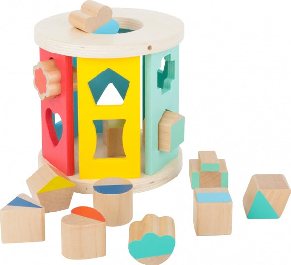 Houten Rolling Shape-sorting Cube