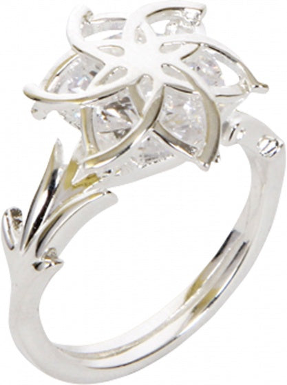 zilveren ring Nenya maat 56