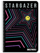 notitieboek stargazer junior 25 x 17 cm papier zwart