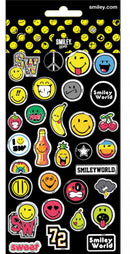 sticker junior vinyl zwart/geel