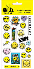 stickers junior vinyl wit/geel