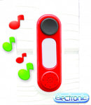 deurbel speelhuis junior 4 x 14 x 5 cm rood/zwart/wit