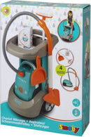 schoonmaakkar Rowenta junior grijs/turquoise 5-delig