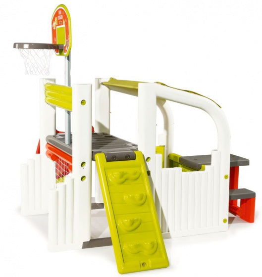 speelhuis Fun Center junior 284 x 203 cm wit/groen/rood
