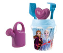 strandsetje Frozen II meisjes 17 cm blauw/paars 5-delig