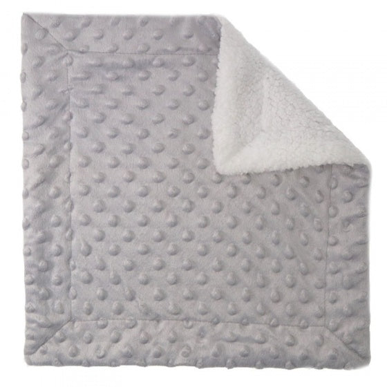 knuffeldoekje Bubble 34 x 34 cm grijs
