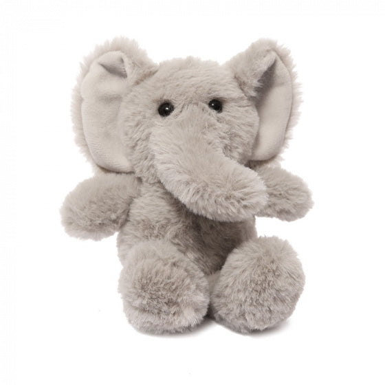 knuffel olifant junior 15 cm polyester grijs