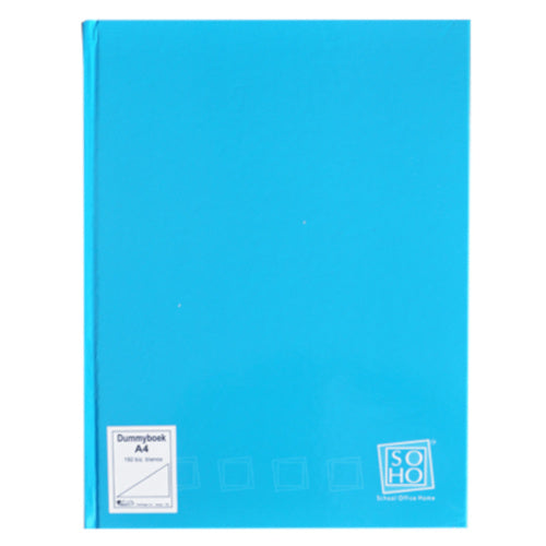 dummyboek A4 cm papier blauw