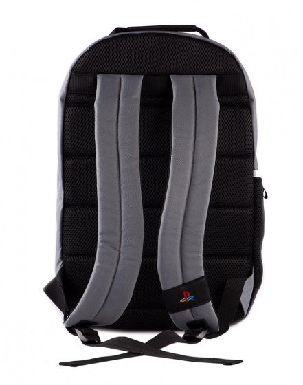 rugzak Playstation Retro 30x 45 cm polyester grijs/zwart