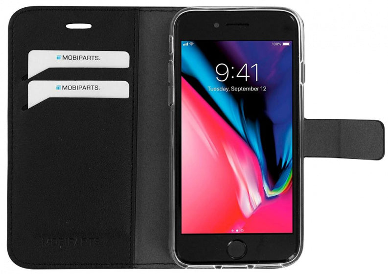 telefoonhoes Classic Wallet iPhone 7/8/SE zwart