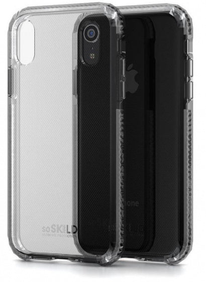 telefoonhoes Defend iPhone Xr siliconen transparant