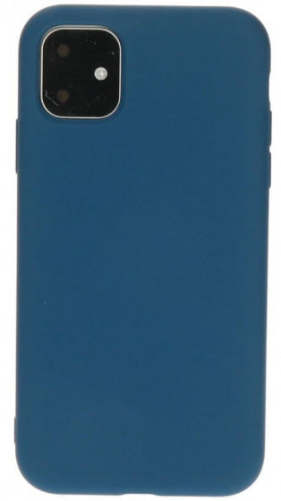 telefoonhoes iPhone 11 siliconen blauw