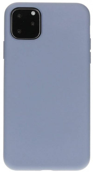 telefoonhoes iPhone 11 Pro siliconen grijs