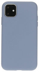 telefoonhoes iPhone 11 siliconen grijs