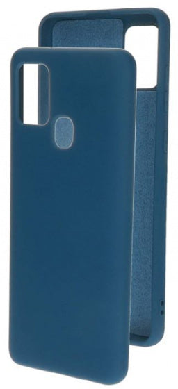 telefoonhoes Samsung Galaxy A21s siliconen blauw