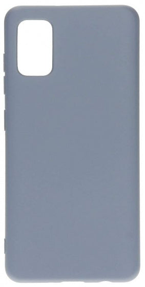 telefoonhoes Samsung Galaxy A41 siliconen grijs