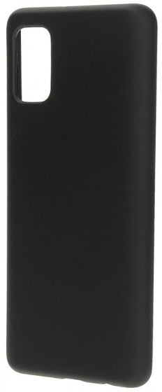 telefoonhoes Samsung Galaxy A41 siliconen zwart