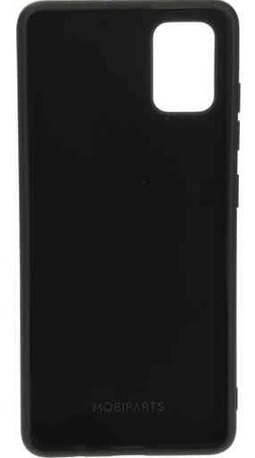 telefoonhoes Samsung Galaxy A51 siliconen zwart
