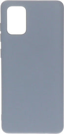 telefoonhoes Samsung Galaxy A71 siliconen grijs