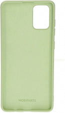 telefoonhoes Samsung Galaxy A71 siliconen groen